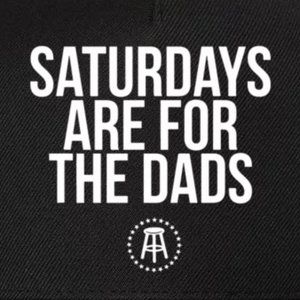 Barstool Sports Saturdays are for Dads Snapback Hat - Charcoal